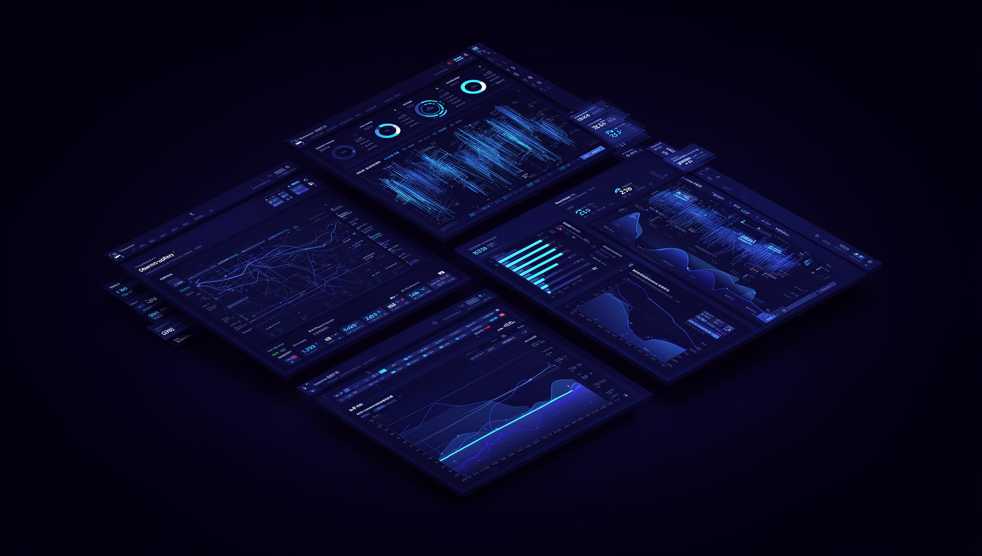 Advanced observability and monitoring dashboard representing SRE processes